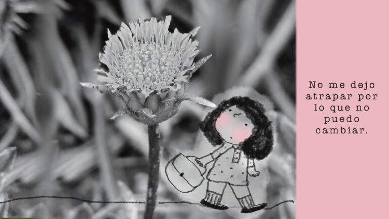Marzo: No me dejo atrapar por lo que no puedo cambiar - No estoy, me fui a florecer - Ani Angelini